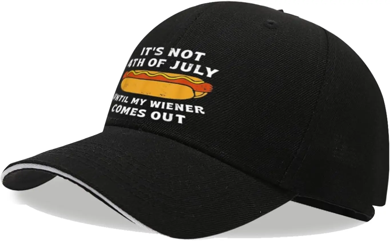 Not A Party Until The Wiener Comes Out Baseball Cap Adjustable Golf Dad Hat for Men Women Sun Hat