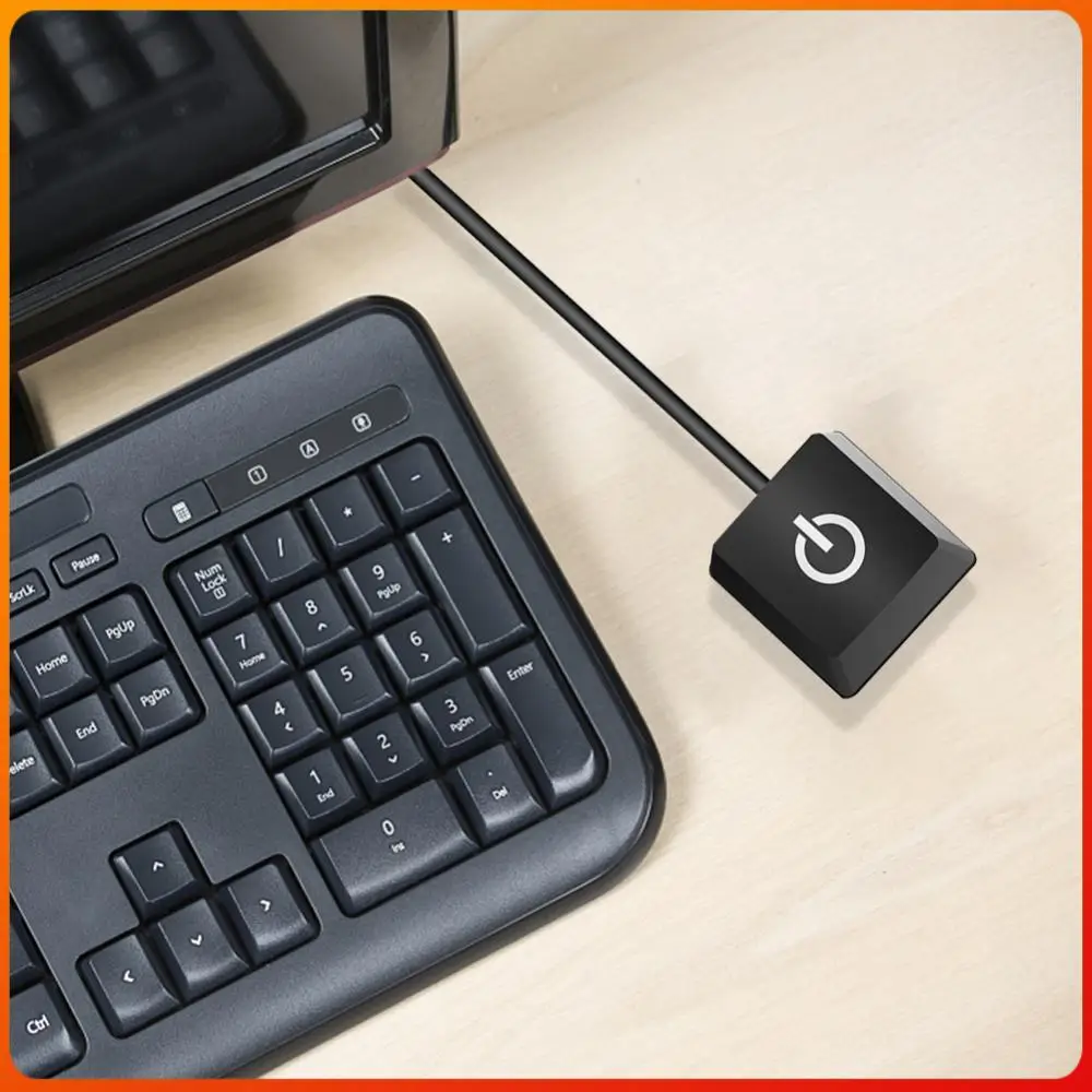 

2m LED Light Desktop Computer Motherboard External Switch Button Extension Cable