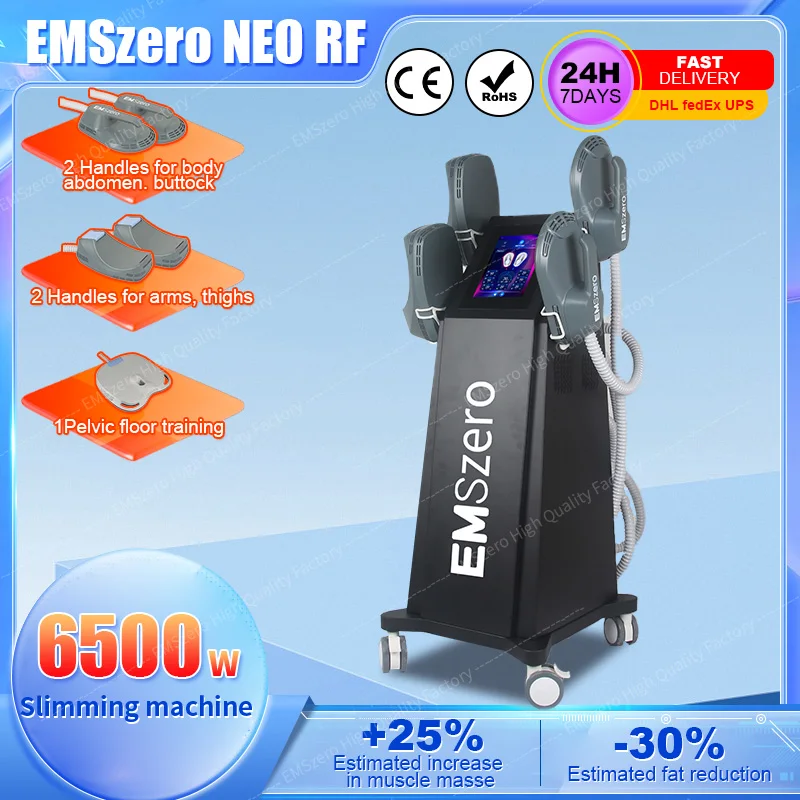 

New in Sculpt Muscle Stimulator Hi-EMT EMSzero 6500W High Intensity NEO Electromagnetic Slimming Fitness