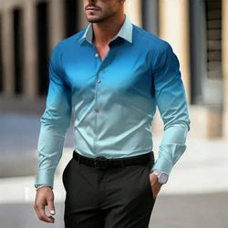 Men's Long Sleeve Shirt Casual Shirt High Quality Men's Clothing Work Travel Fashion Design Sense Men's Clothing 2024 New Tops