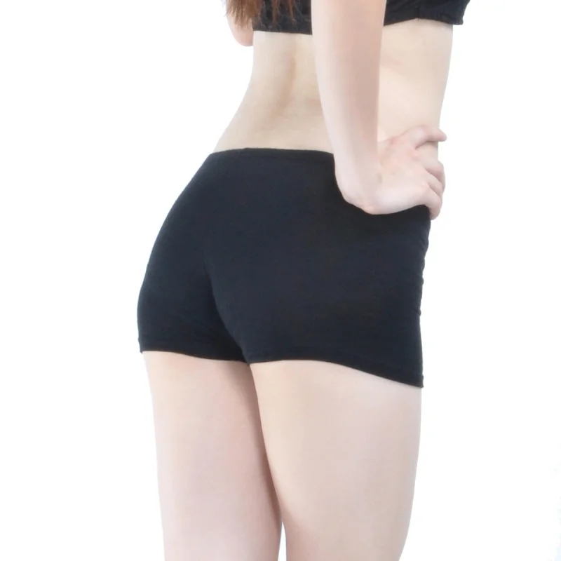 Pantalones de seguridad de algodón de seda antiexposición para danza del vientre