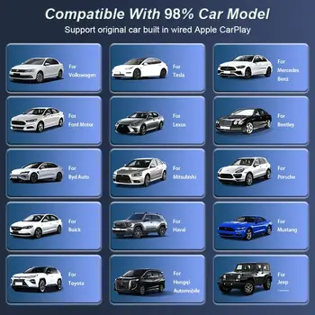 CarPlay Android Auto 無線轉接器 車載智慧系統工具 汽車配件 有線轉無線 CarPlay 無線轉接器 8 最佳銷售 安卓汽車 - №1