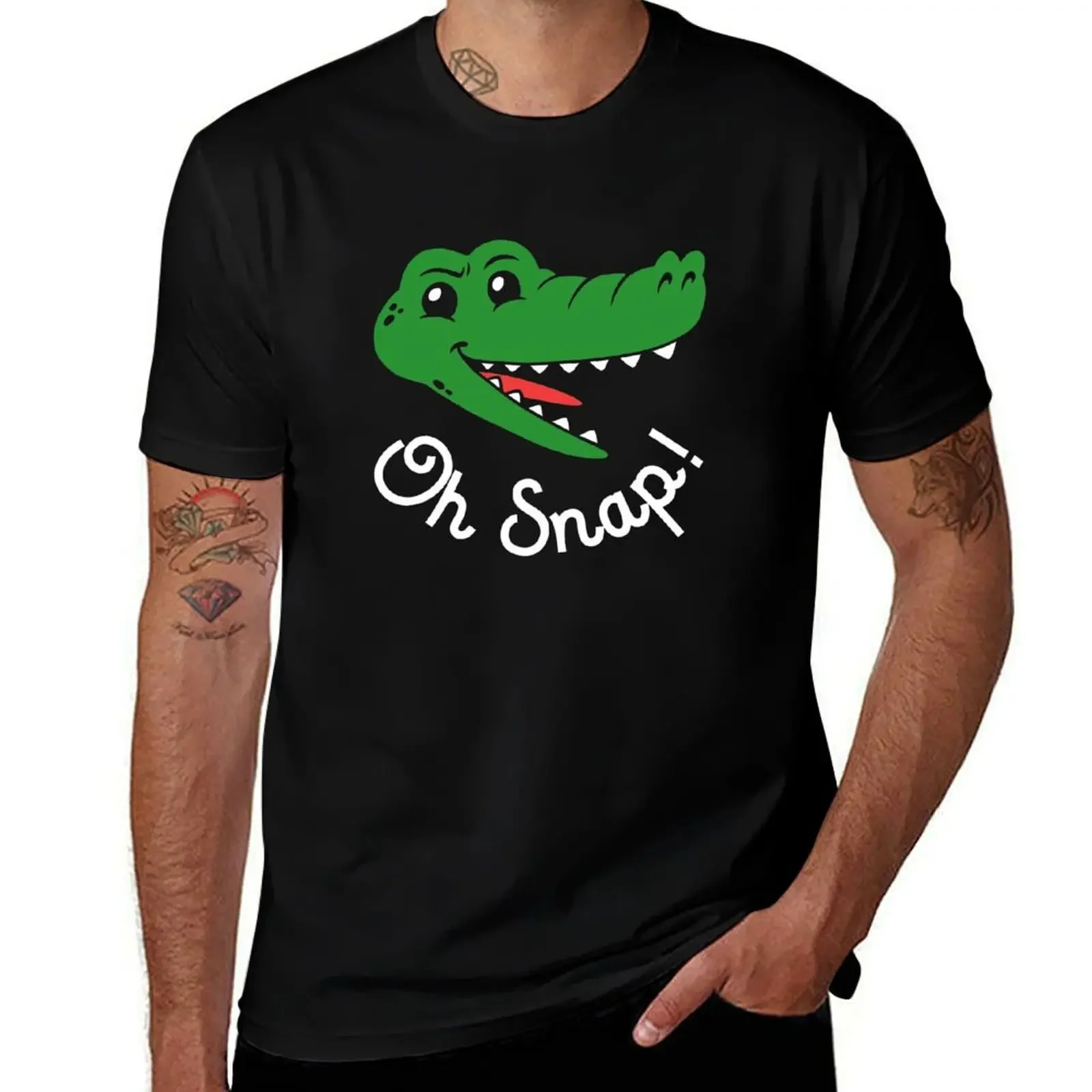 

Oh Snap T-Shirt street wear custom shirt sublime quick-drying heavy weight t shirts for men