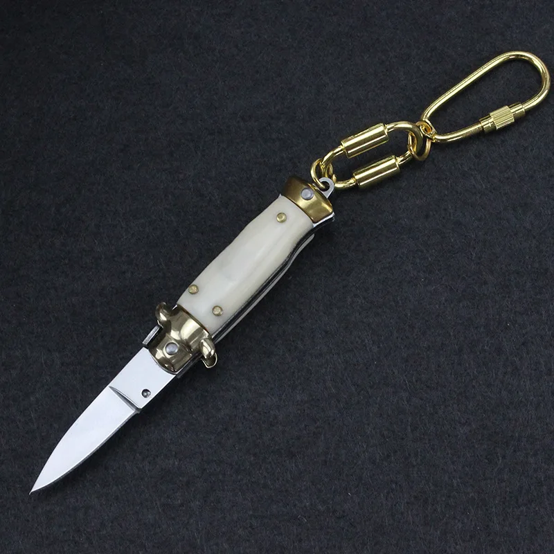 Hot New Mini Keychain Knife Express Opening Tool Outdoor Camping Fishing Multifunctional Portable Folding Knife