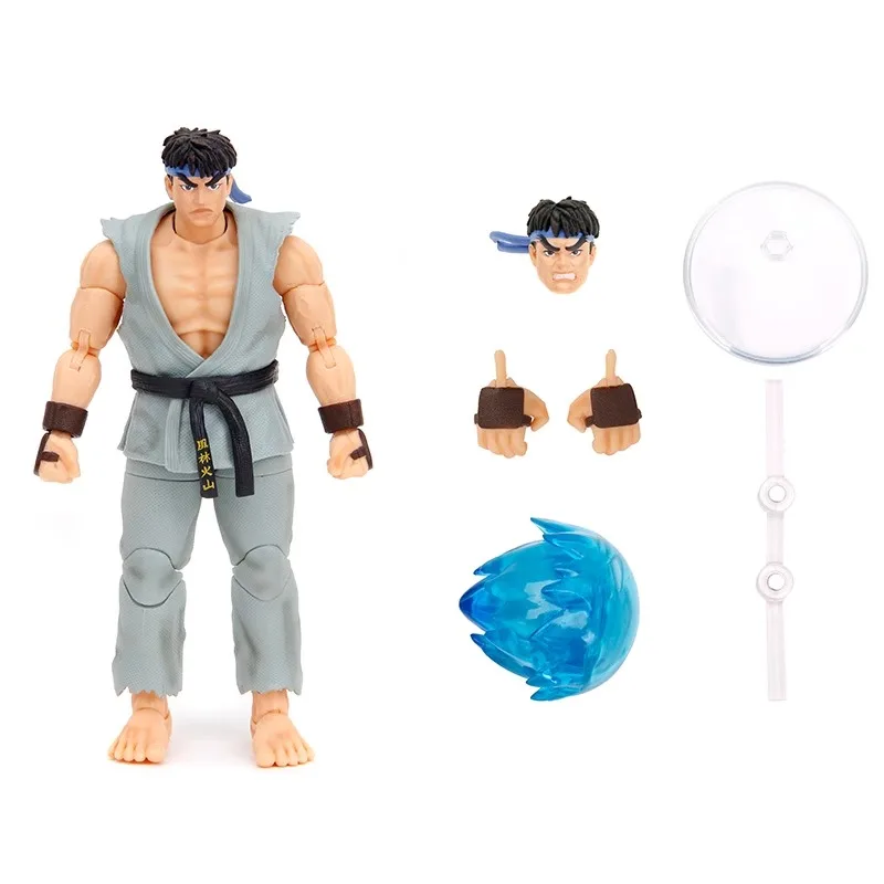 

(Brand new) Spot Jada Street Fighter 1/12 6-inch Action figures Extra color Gray Long anime gifts Birthday gifts Collection