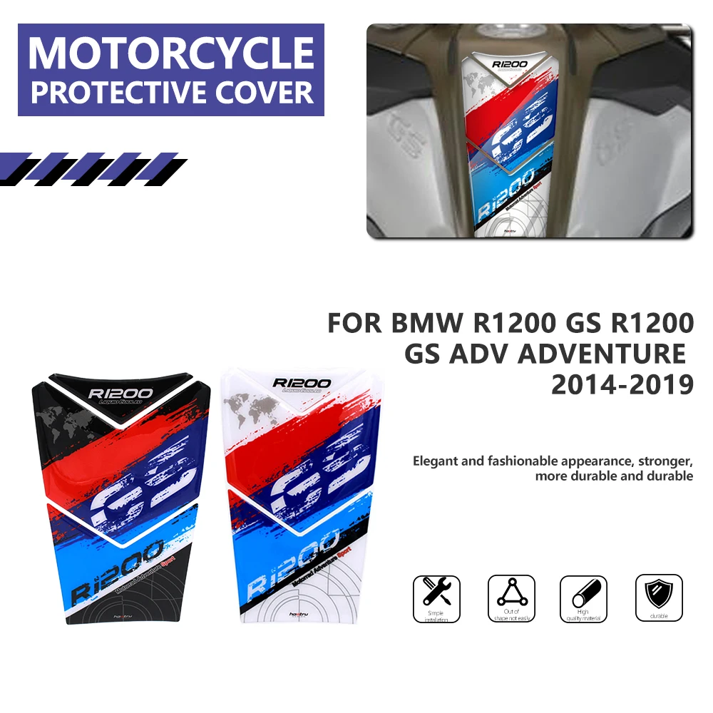 Motorcycle Protective Cover For BMW R1200 GS R1200 GS R 1200 GS ADV Adventure 2014-2019 2018 Fuel Tank Protector