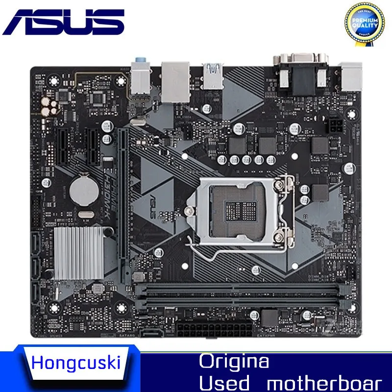 For ASUS PRIME H310M-K LGA1151 Used original motherboard Socket LGA 1151 DDR4 32GB H310 Desktop Motherboard