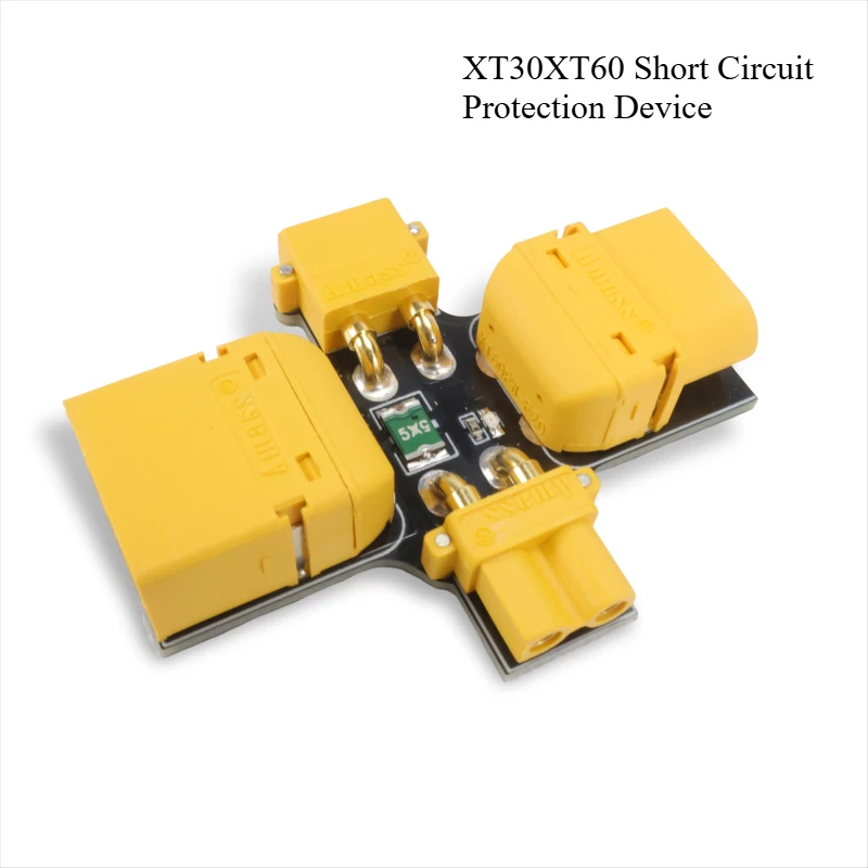 

Safe XT30XT60 Short Circuit Protection Device Fuse Installation Test Safety Plug Short-circuit Protection For RC FPV Drone Model