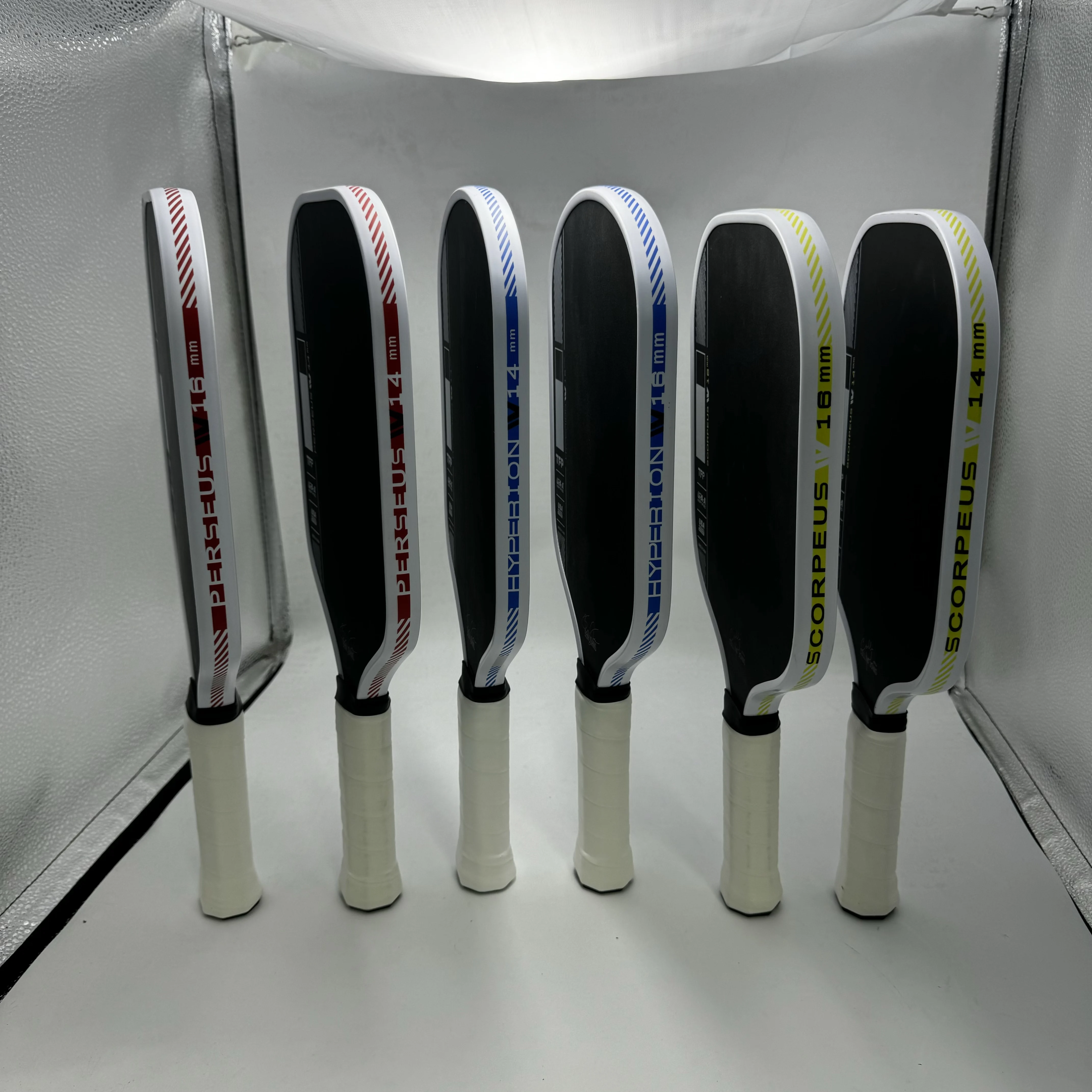

Pro Series Perseus4 Hyperion4 Scorpeus4 14 16mm Thickness TFP GEN4 Core Thermoforming Toray T700 Carbon Fiber Pickleball Paddle