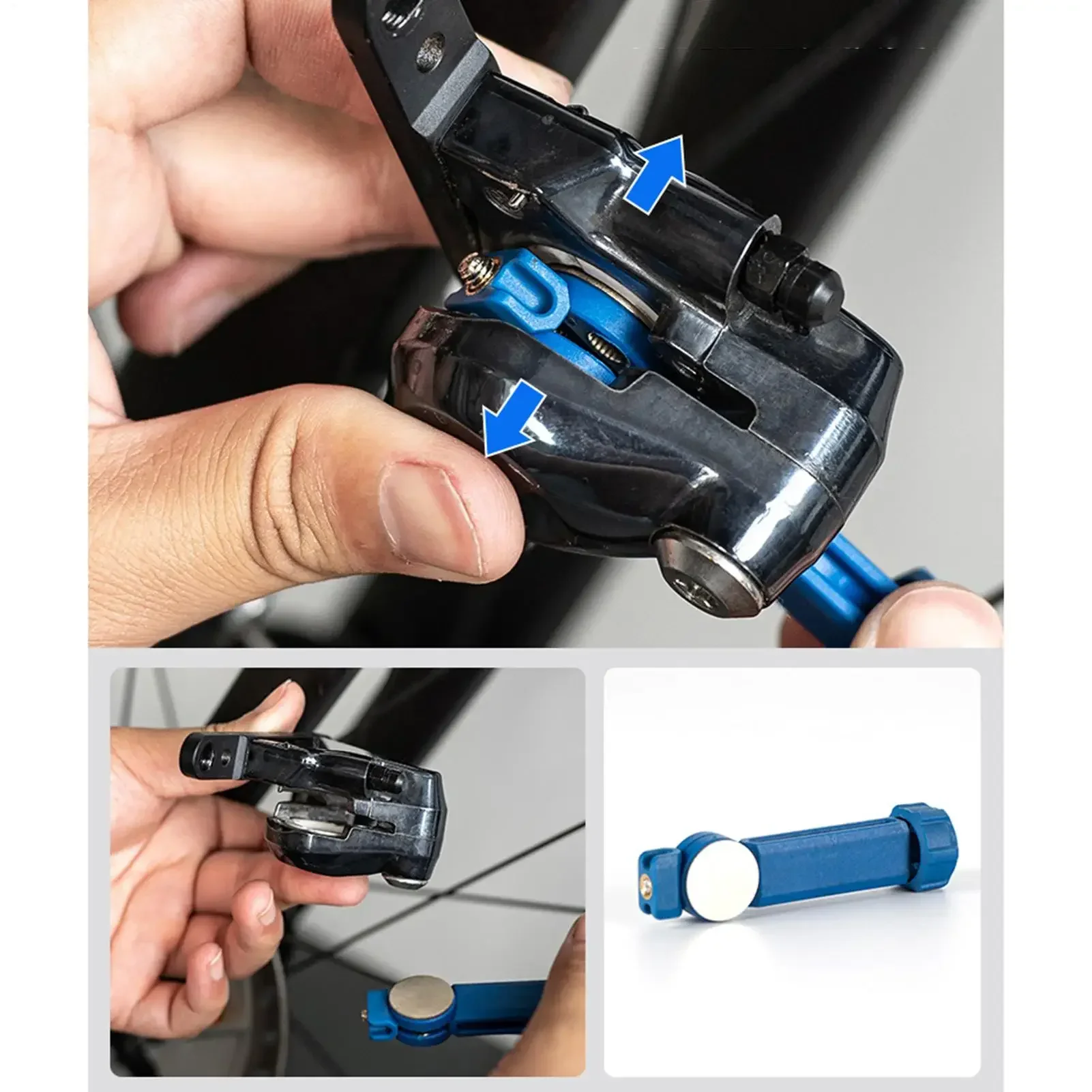 Brake Pad Spreader Tool Bike Piston Spreader Heavy Ergonomic Repair Accessories Expander For Cycling Maintenance Vehicle