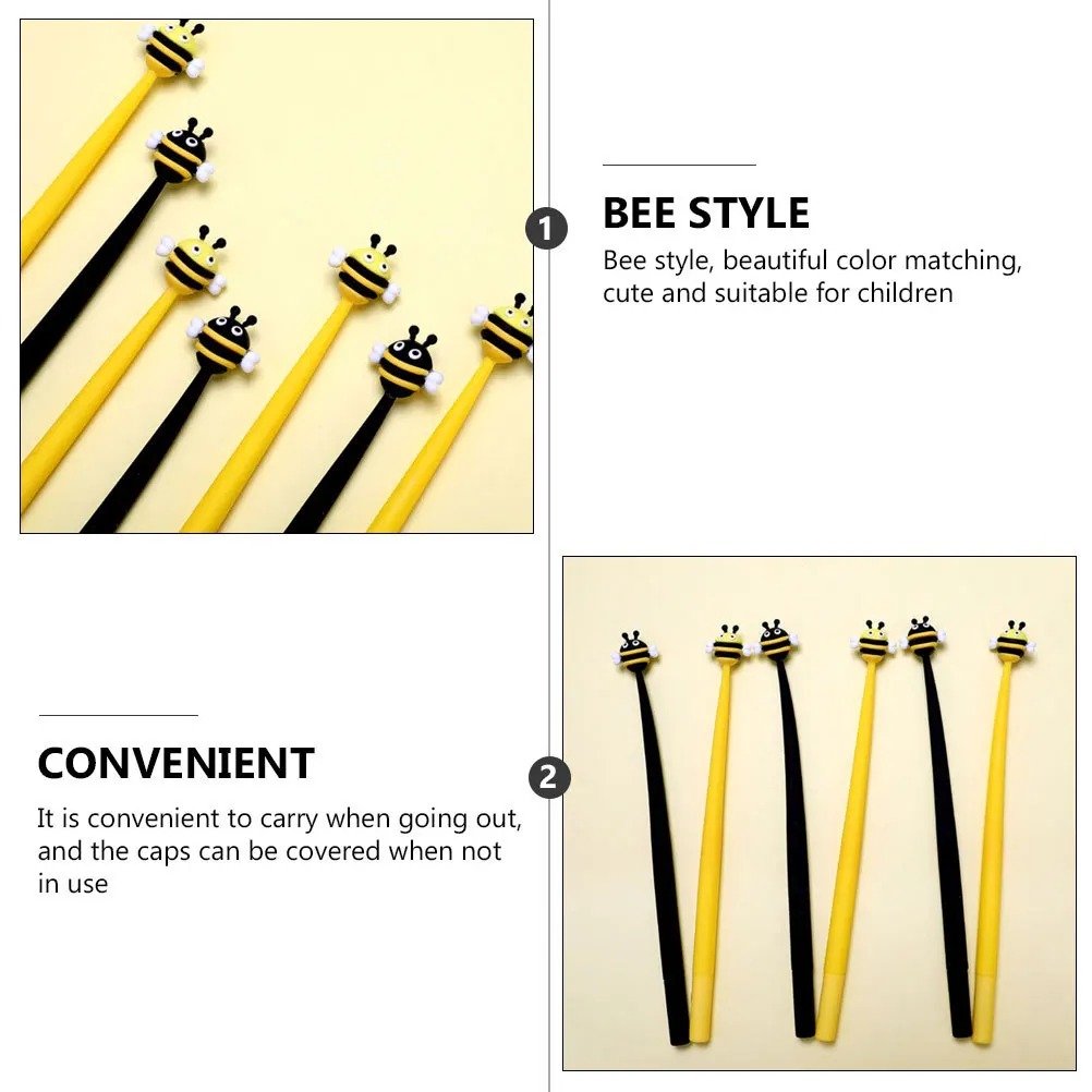 

STOBOK 4 шт. гелевые ручки 0,5 мм силиконовые ручки для письма новинка офисные школьные принадлежности