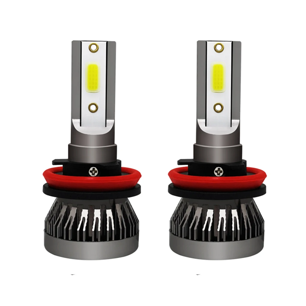 

1 Pair Car Headlight Bulbs IP68 Waterproof H11 72W 6000K High Brightness LED Headlamp Bulbs Auto Head Light Bulbs