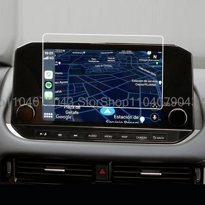 Tempered glass Screen Protector For Nissan Qashqai 2021 2022 Car radio gps Navigation Auto Interior anti-scratch Accessories