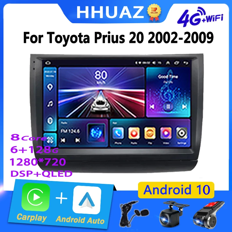 

Android Car Radio Carplay for Toyota Prius 20 2002-2009 Stereo Multimedia Player GPS Navigation Intelligent System