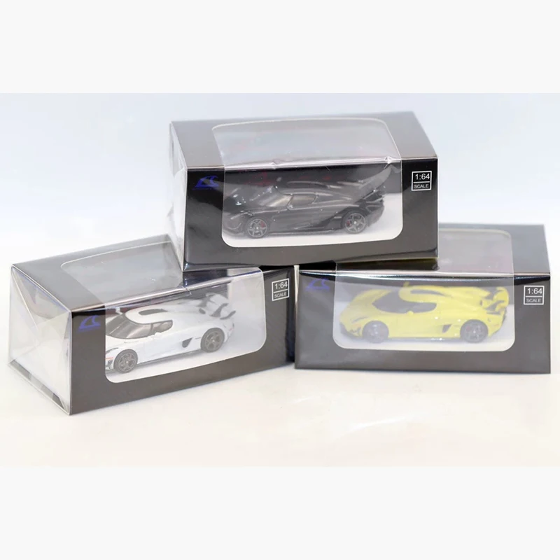 Diecast 1/64 Scale Regera/Agera RS Alloy Car Mode Static Collection Decorated Holiday Gifts Toys Souvenir Gift