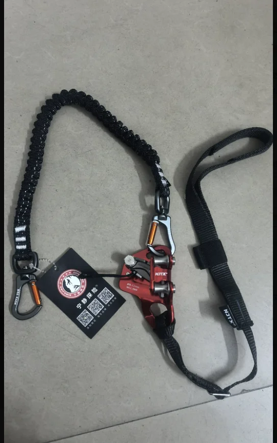 High Altitude Tree Climbing Rope Knee Ascender Foot Strap Elastic Foot Loop Outdoor Camping Climbing Gear Equipment