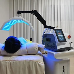 Dispositivo de terapia de luz roja PDT, 7 colores, 6 en 1, 273 lámparas fotodinámicas LED, cuidado Facial, tratamiento del acné, equipo de SPA de belleza CE