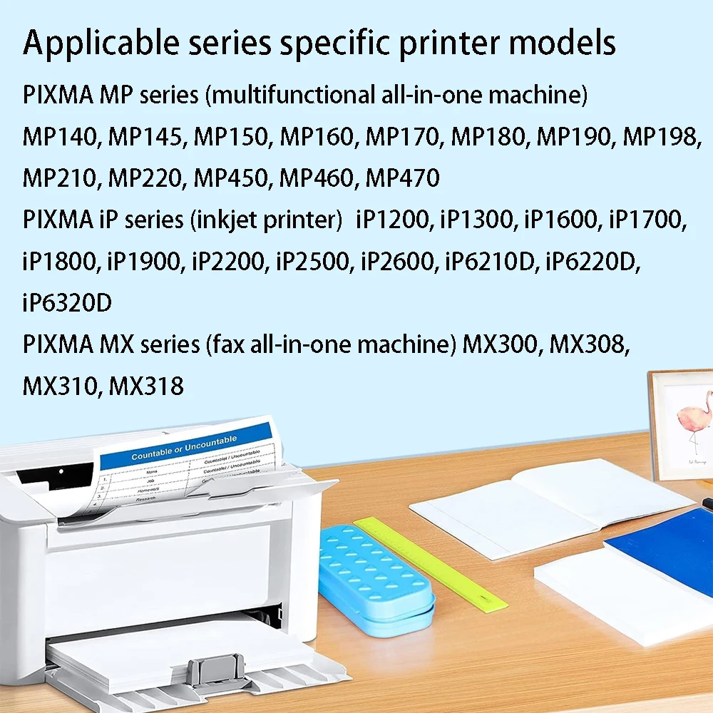 Smart PG-40 CL-41 PG40 CL41 Ink Cartridge For Canon Pixma MP140 MP150 MP160 MP180 MP190 MP210 MP220 MP450 MP470 Printer