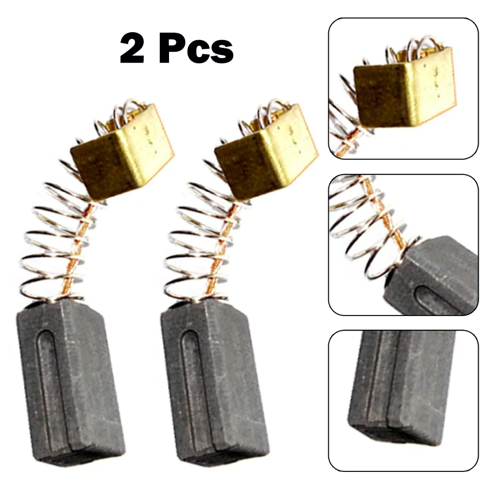 

2pcs 6x10x14mm Replacement Carbon Brushes Engine Coals Grinding Coal For PBH 1500 A1 Motor Power Tools Accessories