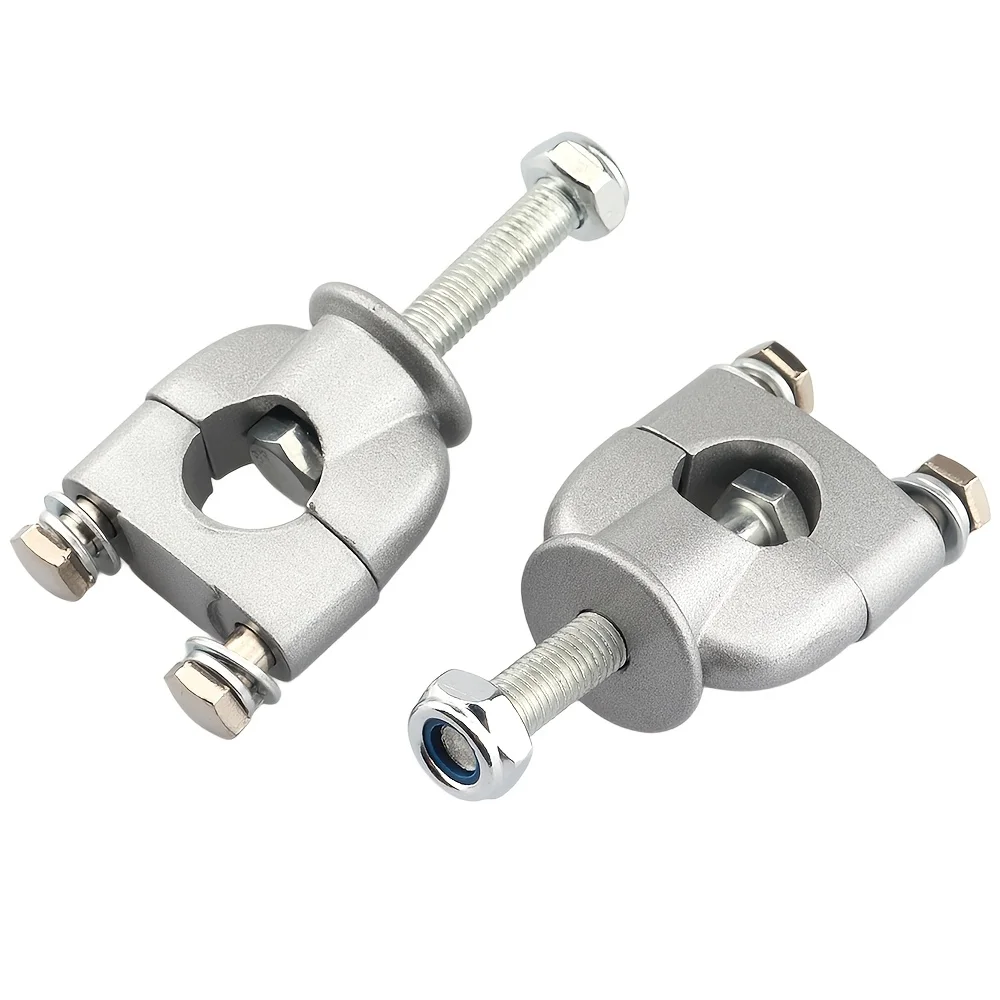 1 Pair 7/8' 22mm Motorcycle Handlebar Risers Mount Mounting Riser Clamp For Dirt Pit Bike Motorbike Accessories Universal view 5
