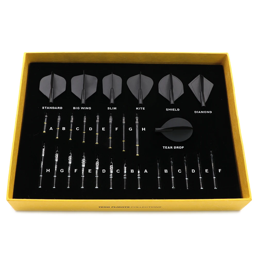 

CUESOUL TERO Dart Flights Collection,Include Different Shapes and Sizes