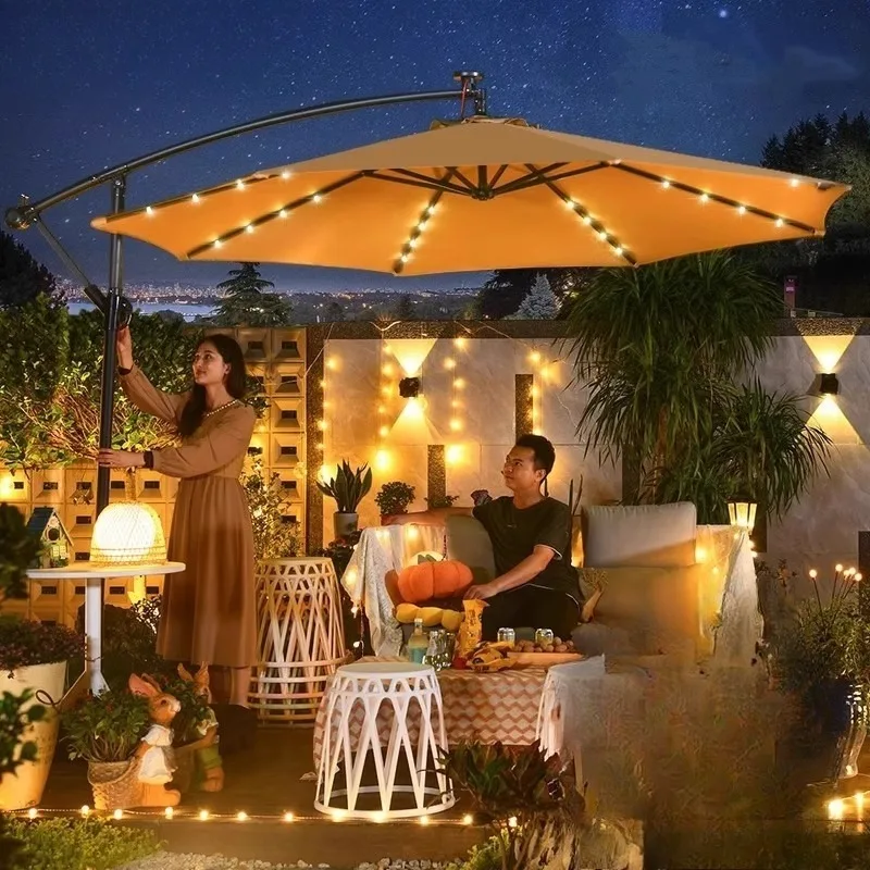 Yuanmao Outdoor Parasol Garden Banana Umbrella Solar Umbrella Villa Leisure Small
