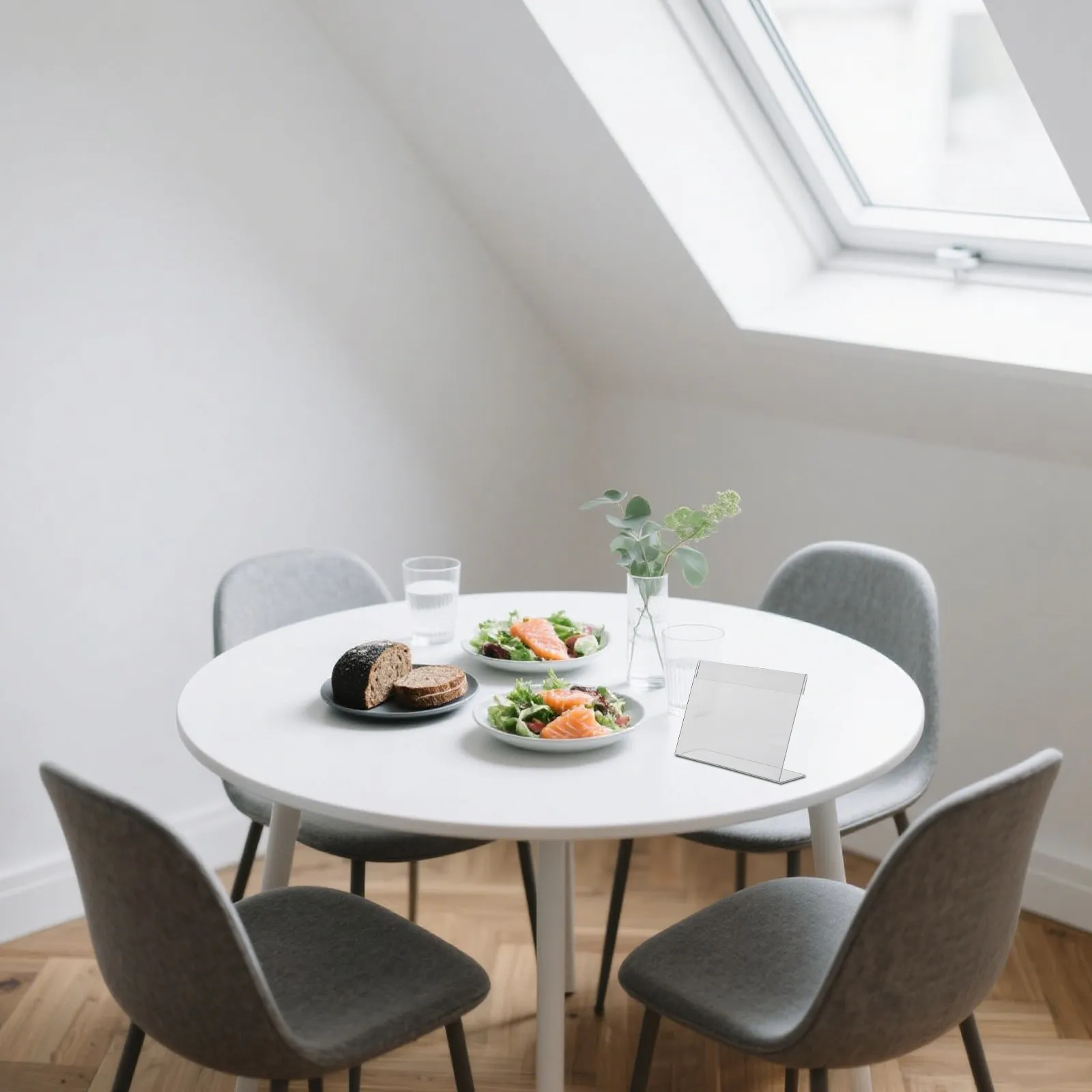 

20 шт. акриловых держателей для ценников, прозрачные L-образные наклонные подставки для офиса, магазина, ресторана, держатели для этикеток