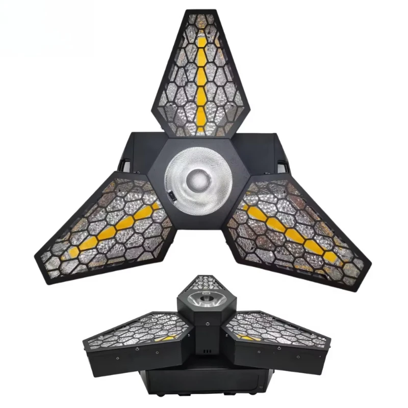 

Industrial style retro fan light stage lamp with stroboscopic washing effect, suitable for installation projects in leisure