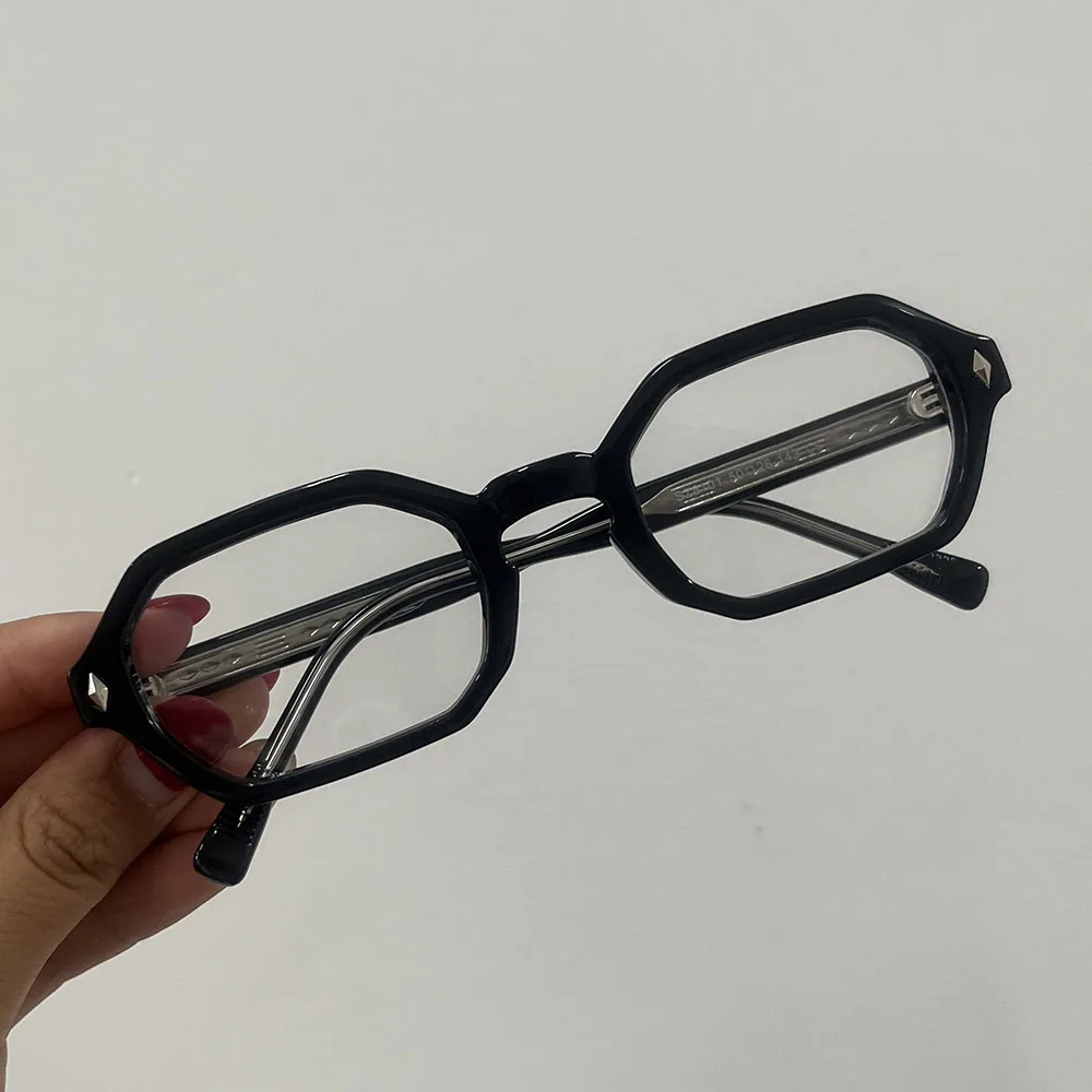 TOYEARN Vintage Hexagonal Sunglasses Unisex 4