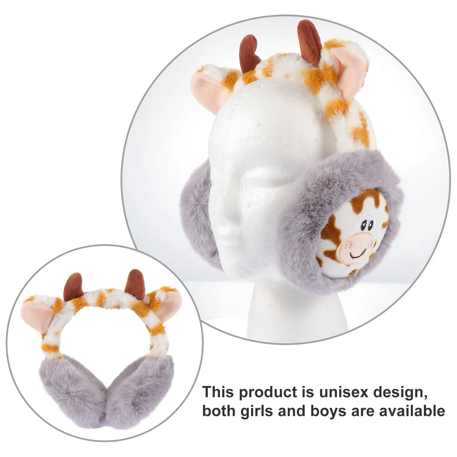 

Ear Muffs Fleece Earmuffs Women Girls Earpiece Winter Portable Cover Women's Cold Weather Headbands Child