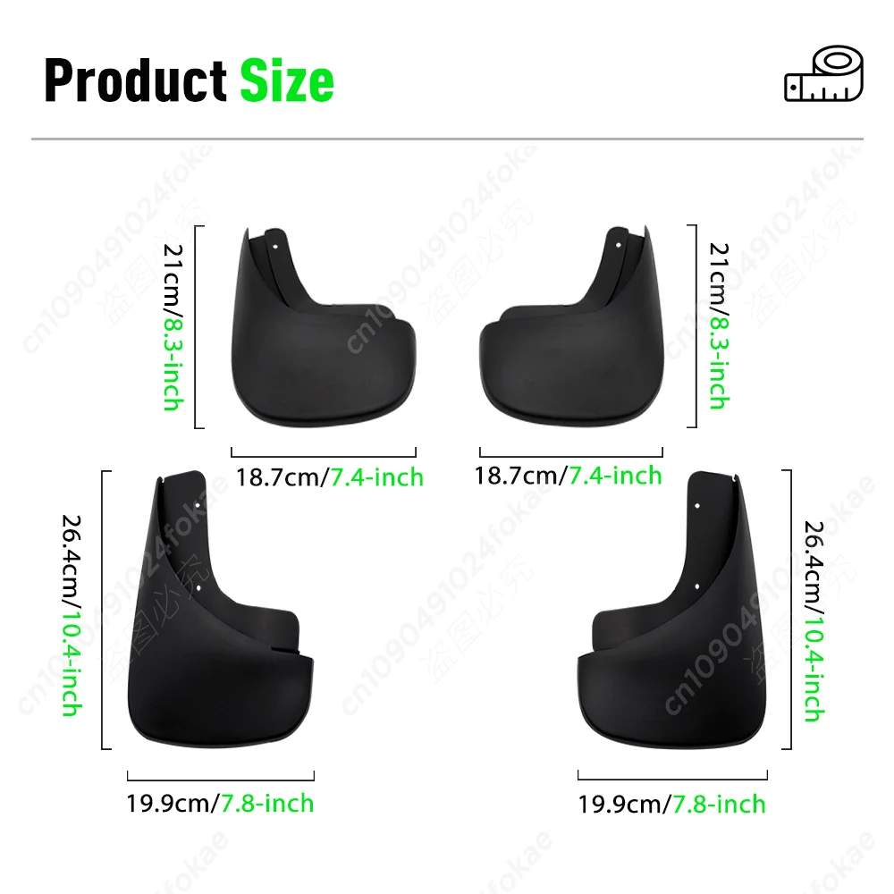 For Audi A4 8E B6 Sedan 2002 2003 2004 2005 Fender Mudflaps Splash Guards Mudguards Mud Flaps car Accessories