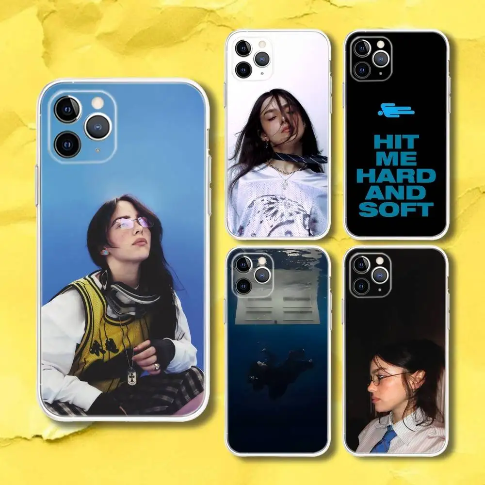 

B-Billie-S HIT ME HARD AND SOFT Phone Case For iPhone 17,16e,16,15,14,13,12,11 Mini Pro Max X,XR,XSMAX 8,7 Air Plus Transparent
