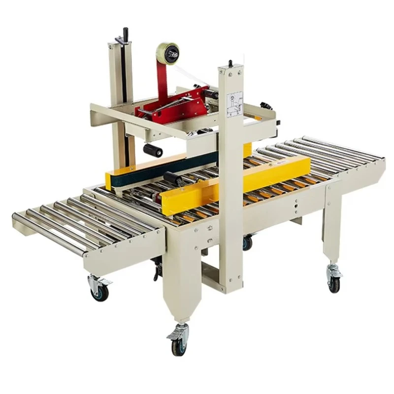 FXJ-5050 Carton Sealer High Efficiency Automatic Express Package Adhesive Tape Dual Drive 220V