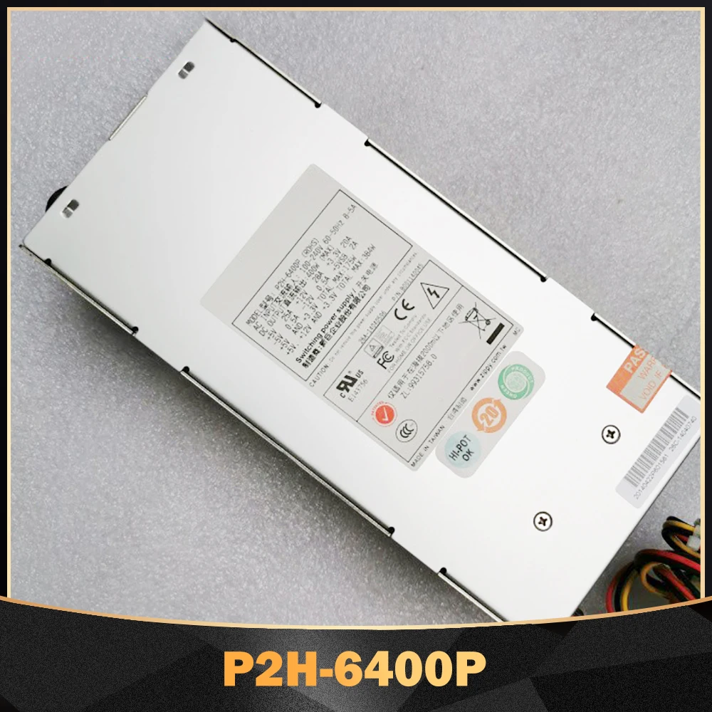 For Zippy Server Power Supply B01140045 400W P2H-6400P