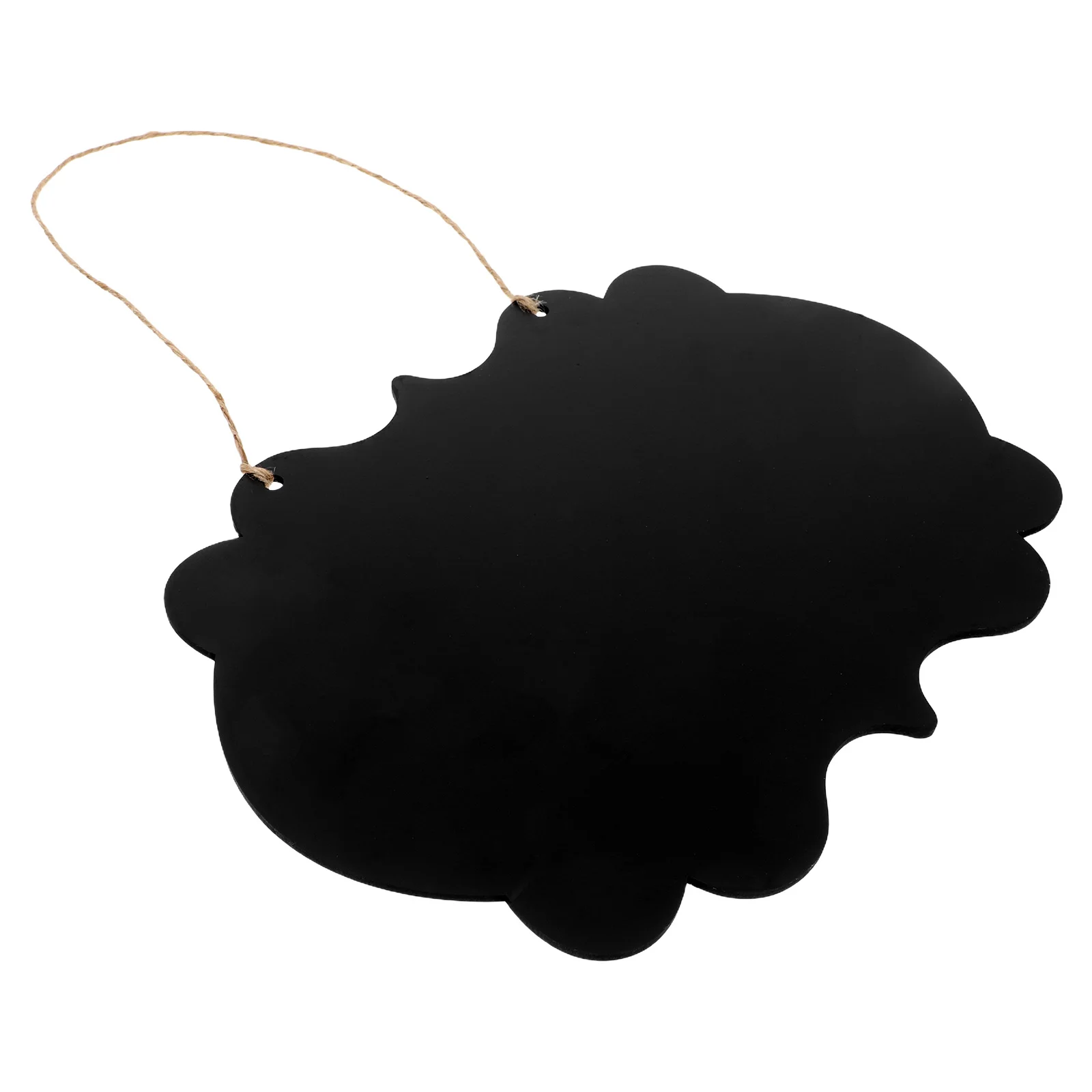 Двусторонняя подвесная деревянная доска для сообщений, декоративная доска для заметок для домашнего офиса, сада, ресторана