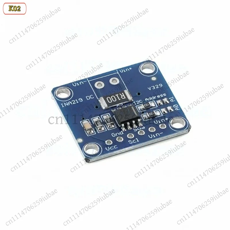 5PCS INA219 I2C Interface Zero Drift Bidirectional Current Power Monitor Sensor Module for Arduino ESP32 RPi DIY Kits