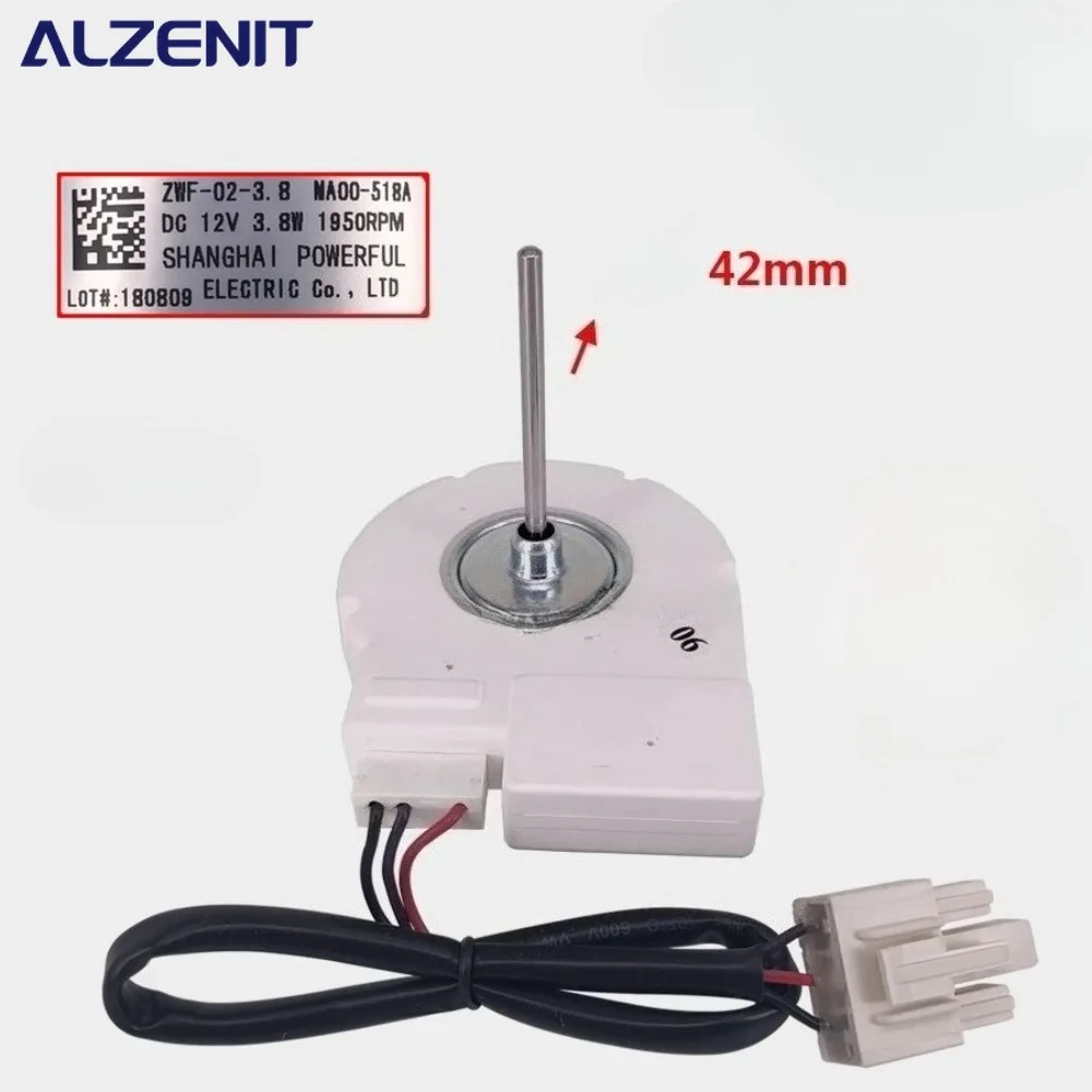 

New For Midea Refrigerator DC Cooling Fan Motor MA00-518A DC12V 3.8W Fridge Radiator Freezer Parts