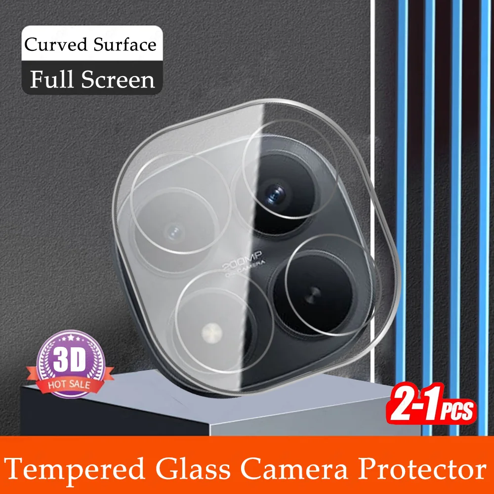 

1-2Pcs 3D Clear Camera Glass Protector For Redmi Note 15 Pro+ 5G Global Back Lens Cover Note15 15Pro Note14 14 Pro Plus 14Pro 4G