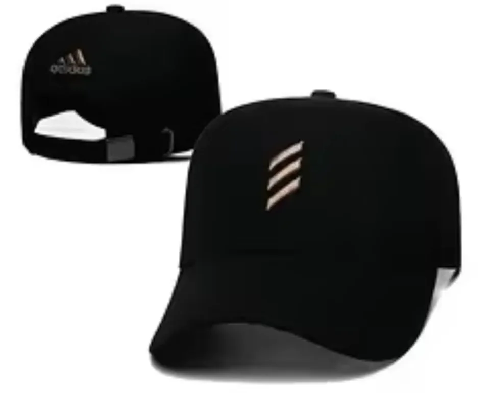 Adidas Embroidered Logo Sports Baseball Cap for Men and Women Couples Suitable for Head Circumference 52-58