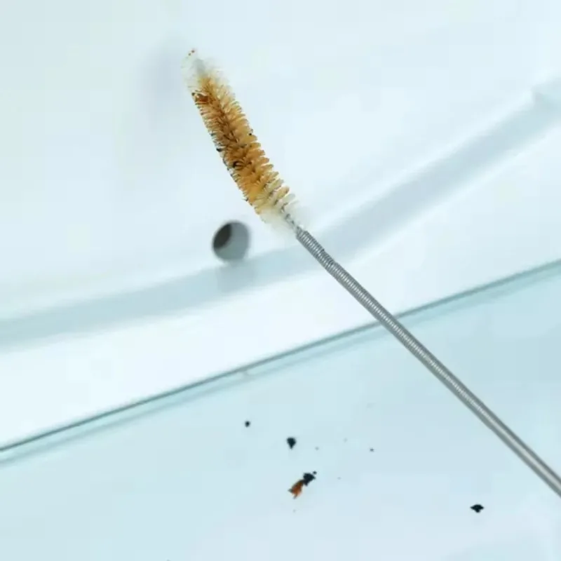 Flexible Drain Cleaner Brush for Sink and Bathroom Pipe Clogs