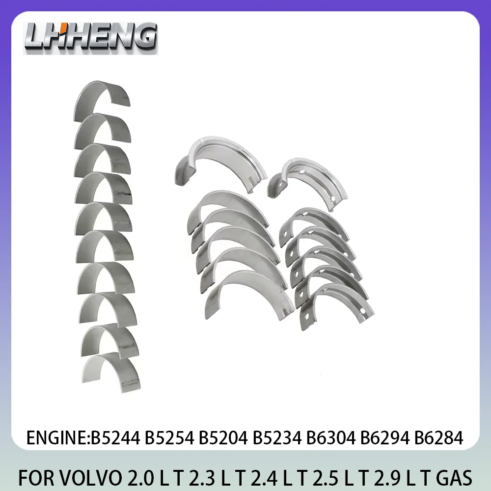 

Engine Main & Rod Bearings Kit FOR 2.0L 2.3L 2.4L 2.5L 2.9L GAS VOLVO C30 C70 S40 S60 S70 S80 V40 V50 V60 XC60 XC70 XC90 97-18