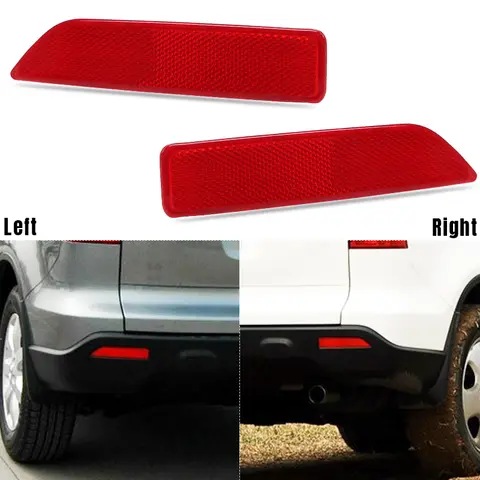 होंडा सीआरवी सीआर-वी 2007 2008 2009 कार एक्सेसरीज़ के लिए ब्रेक लाइट टेल लैंप रियर बम्पर रिफ्लेक्टर स्टॉप लाइट 8 best sales सीआरवी 2007 - №6