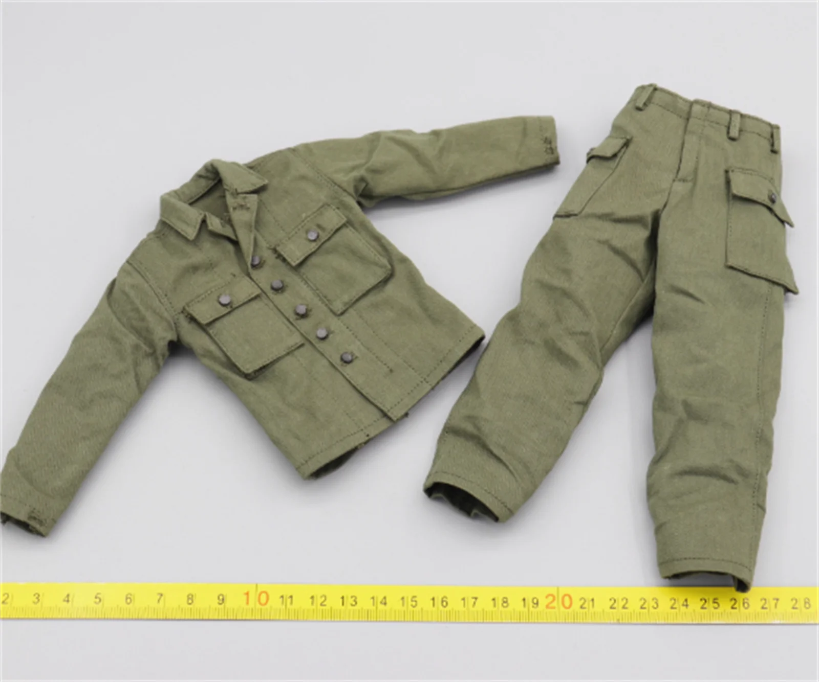 

DID A80189 1/6 Scale Coat Pant Uniform Model for 12'' Figure Medical Soldier Fit 12" Action Figure Toys Dolls