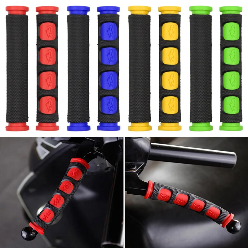 

1 Pair Motorcycle Brake Handle Silicone Sleeve Soft Anti-Slip durable Bicycle Protective Handlebar Moto Equipments Accessories