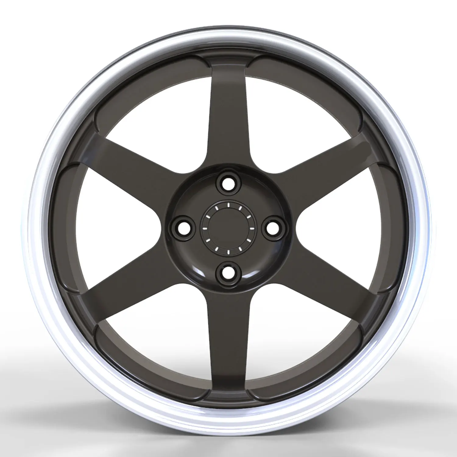 Custom 17-19 Inch Racing Forged Aluminium Alloy Wheels 35mm ET New Painted Vehicle Modification Rims