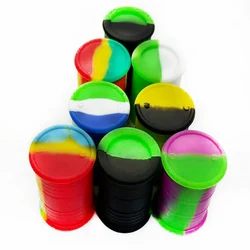 10Pcs 11ml/26ml Oil Silicone Jar Cosmetic Container Bottle Face Cream Jars Oil Makeup Storage Box Smoking Accessories Jar