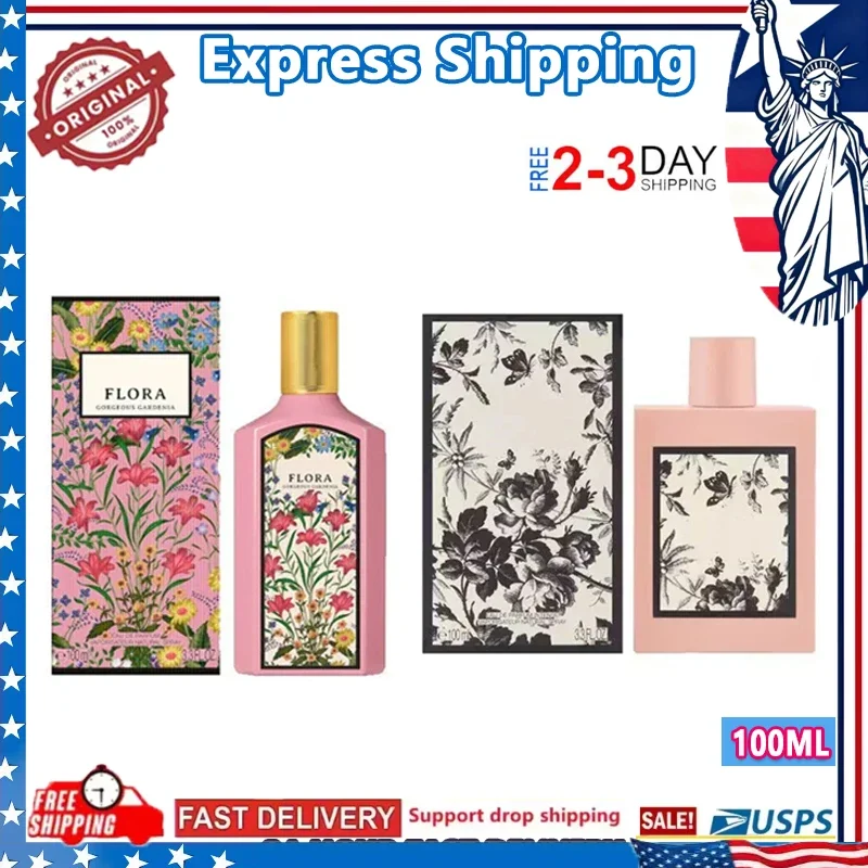Women's Perfume Set Long-lasting Fragrance Flower Joy Blooming Water Of Flowers Floral Scent Eau De Toilette Valentine Day Gifts