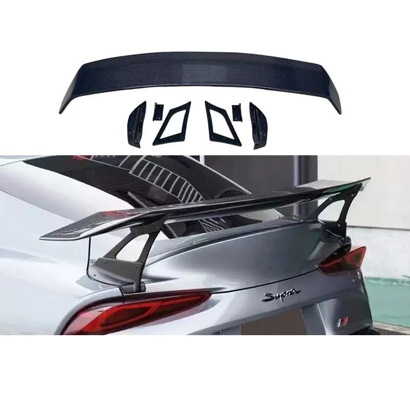 

Suitable for Toyota Supra Beast King A90 A91 Carbon Fiber GT Bracket Style Rear Wing Car Spoiler