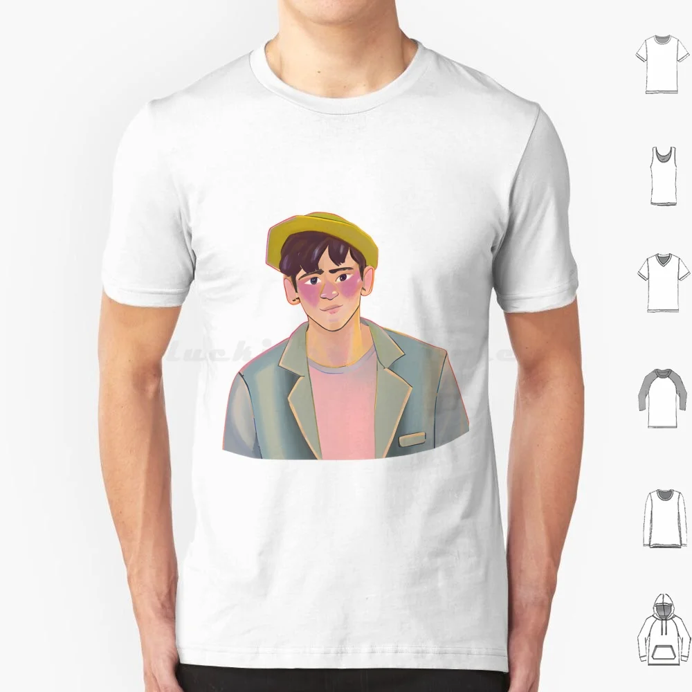 Heartstopper Charlie Spring T Shirt Cotton Men Women Diy Print Heartstopper Netflix Heartstopper Season 3 Charlie Spring