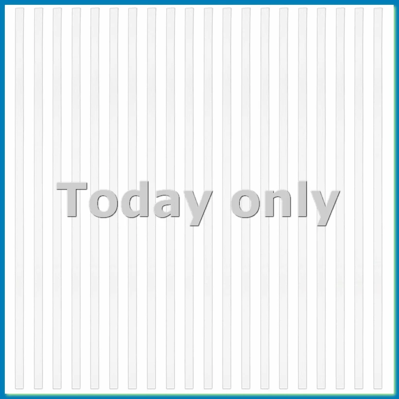 120Pcs White Thermal Glue Strips, Thermal Pictures Binding Glue Strips for Albums Crafts 11.3x0.2inch-A12I